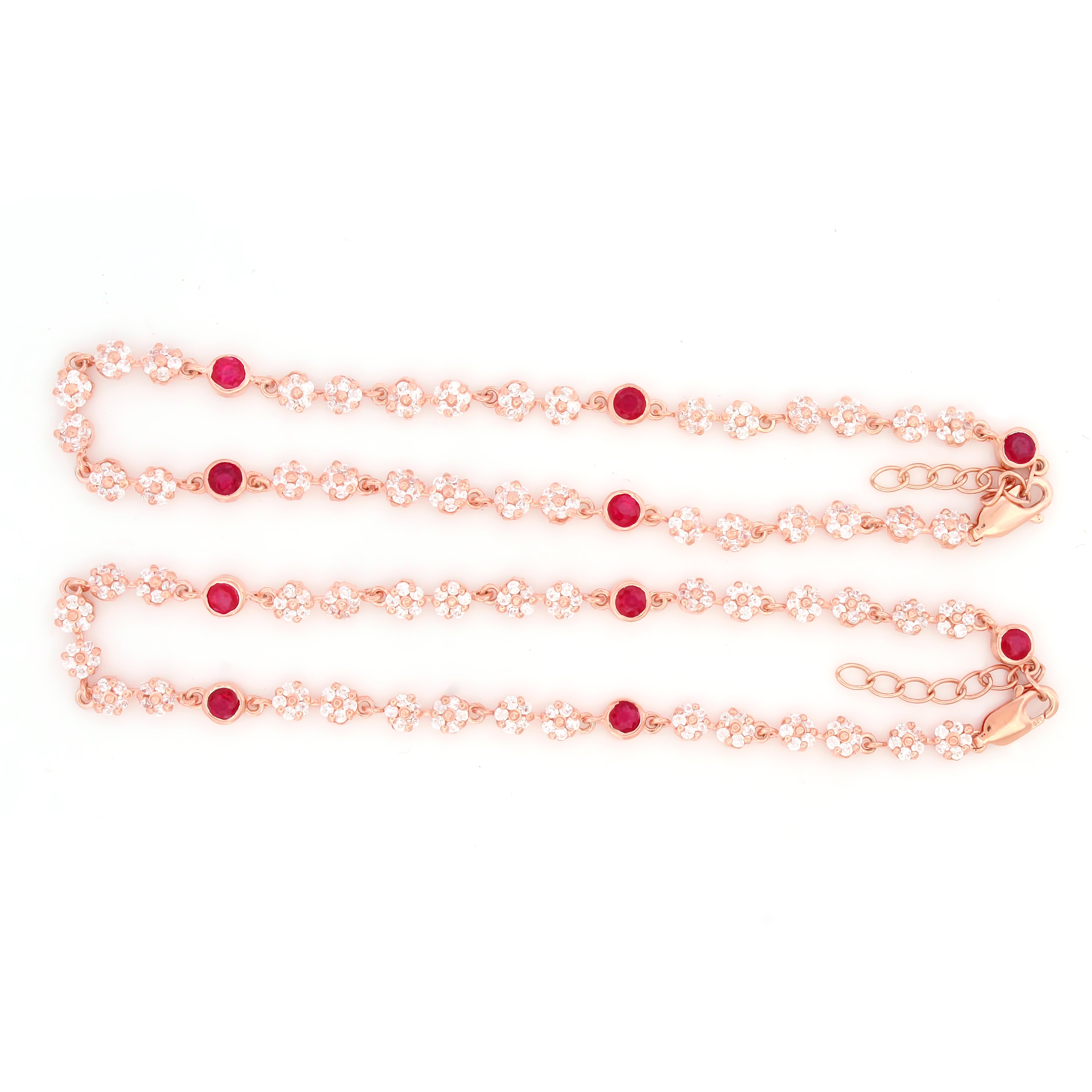 Anklet rose gold plated Silver Anklet for Women (Copy)